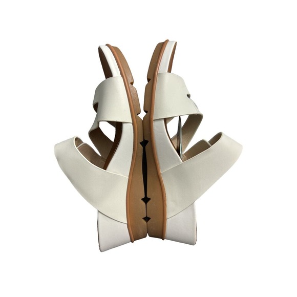 NWT Baretraps Womens Laralee Wedge Sandal Slides White Size‎ 9.5 - Picture 4 of 7